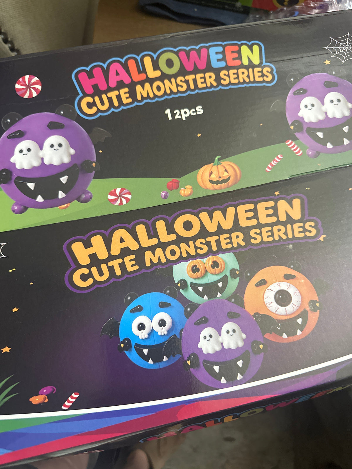 Halloween monster squishies low rising series