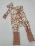 Daisy zippy with headband